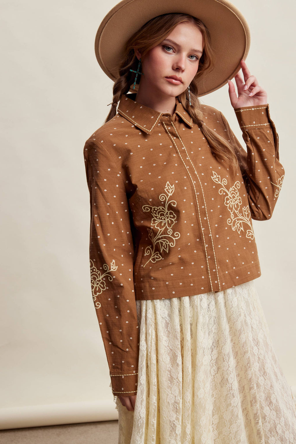 Embroidered Western Cotton