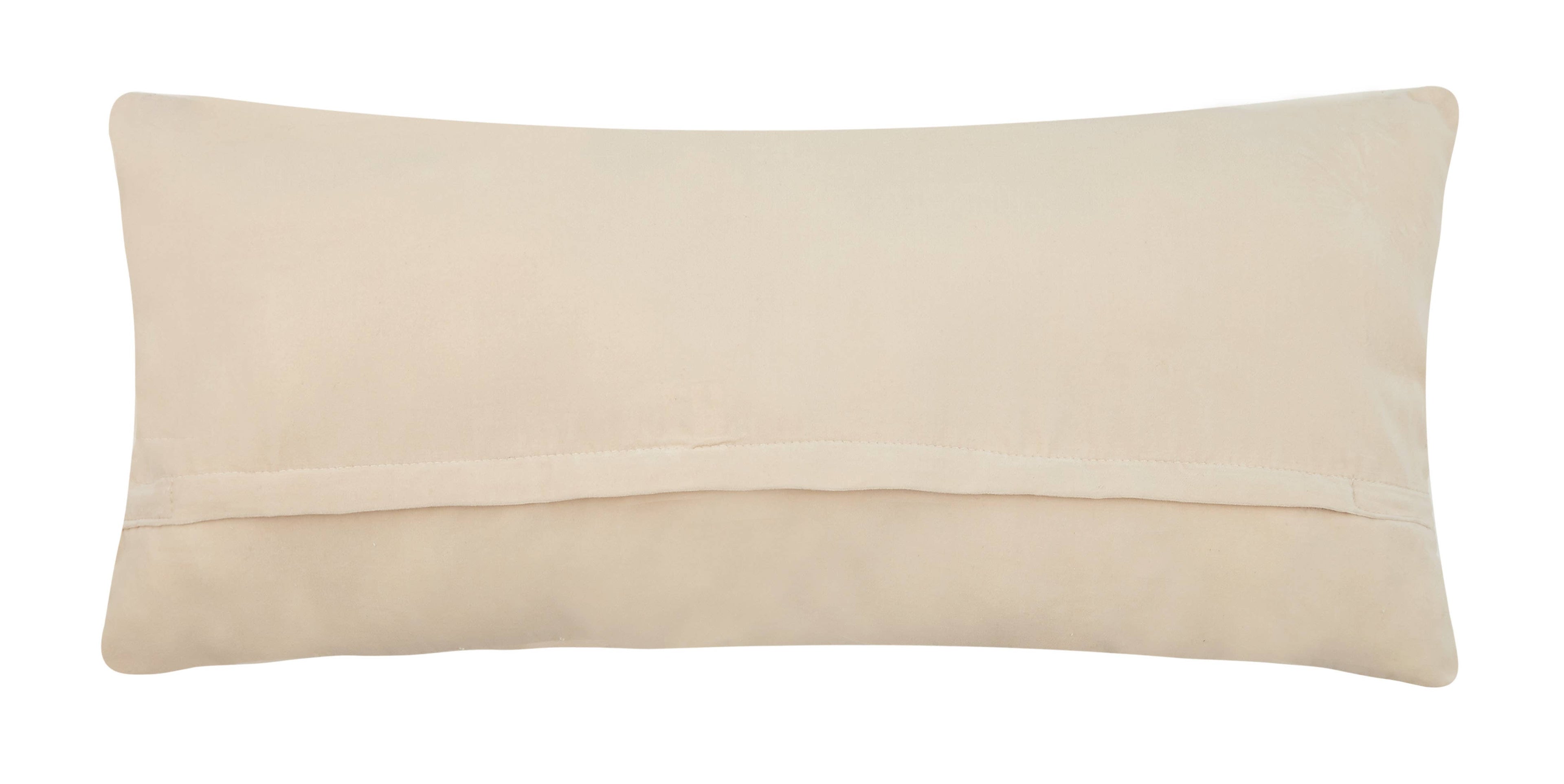 Rainbow Triangles Wool Throw Pillow