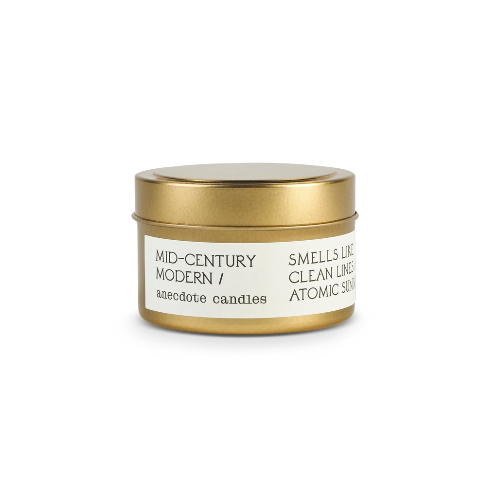 Mid-century Modern (Amber & Vanilla) Candle