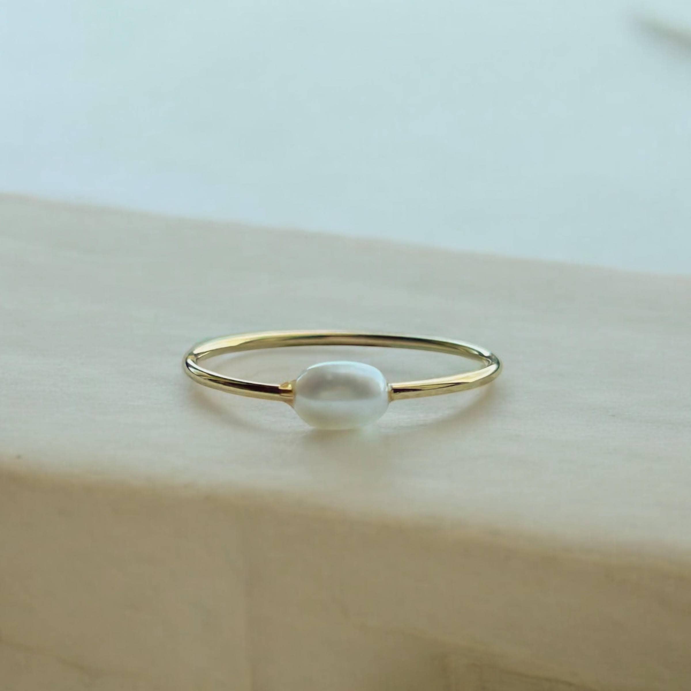 Capri Pearl Ring by Boem