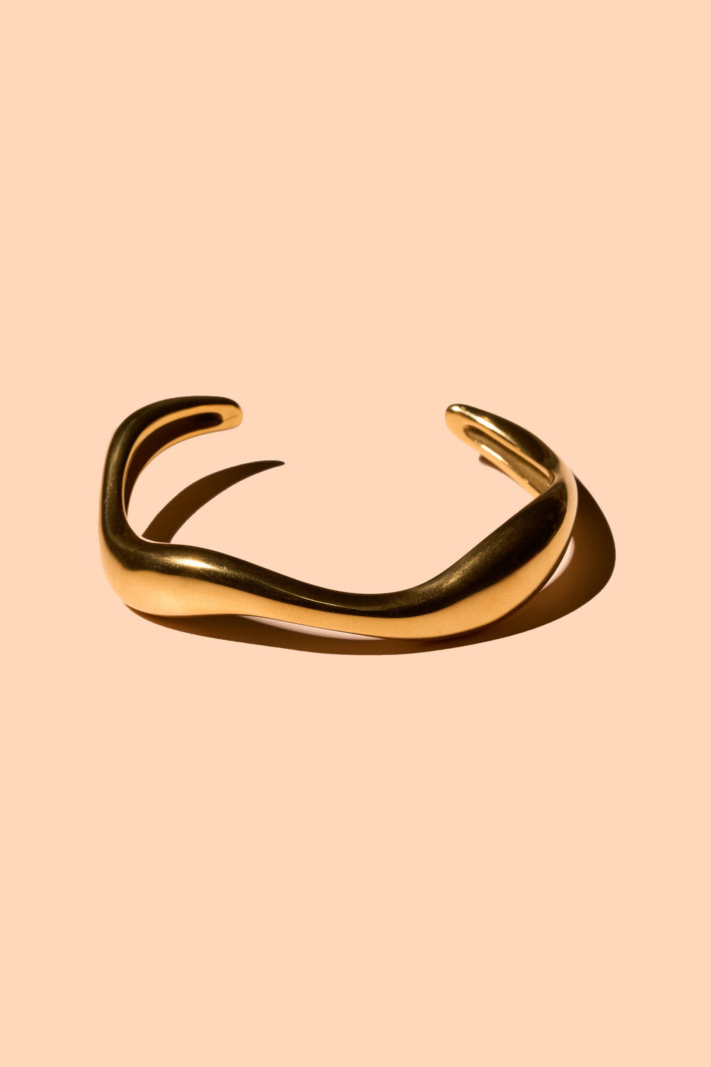 Tides Cuff - 18K Gold Plated by Peter & June