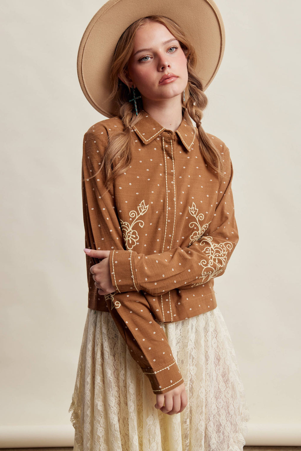 Embroidered Western Cotton