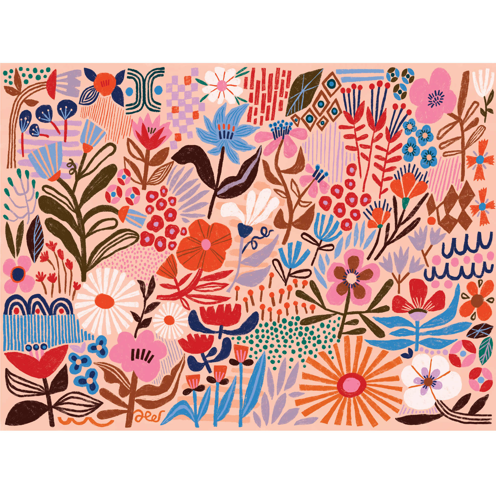 Flower Power 1000 Piece Puzzle