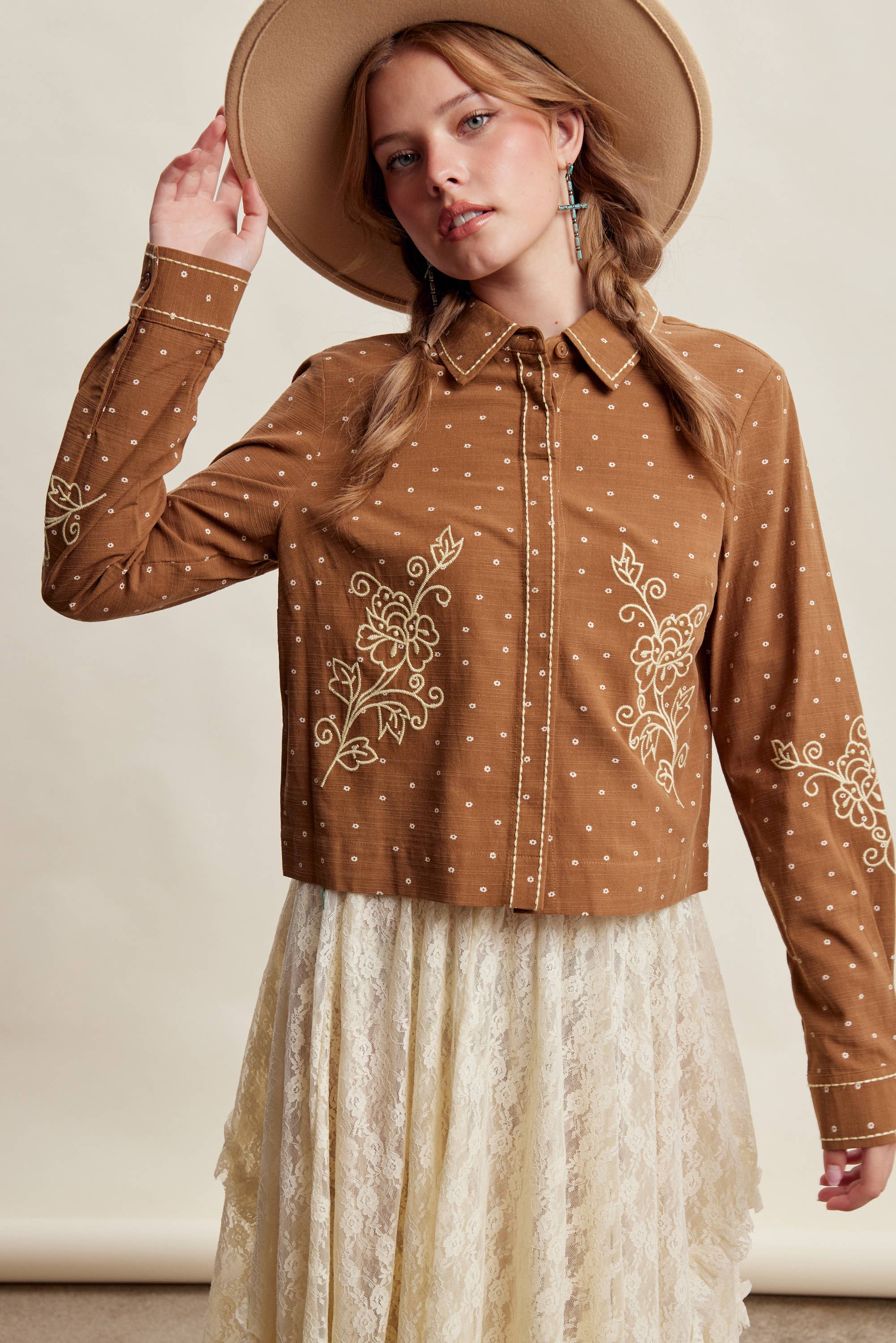 Embroidered Western Cotton