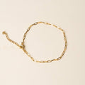 Mia Paper Clip Chain Bracelet by The Darling Effect