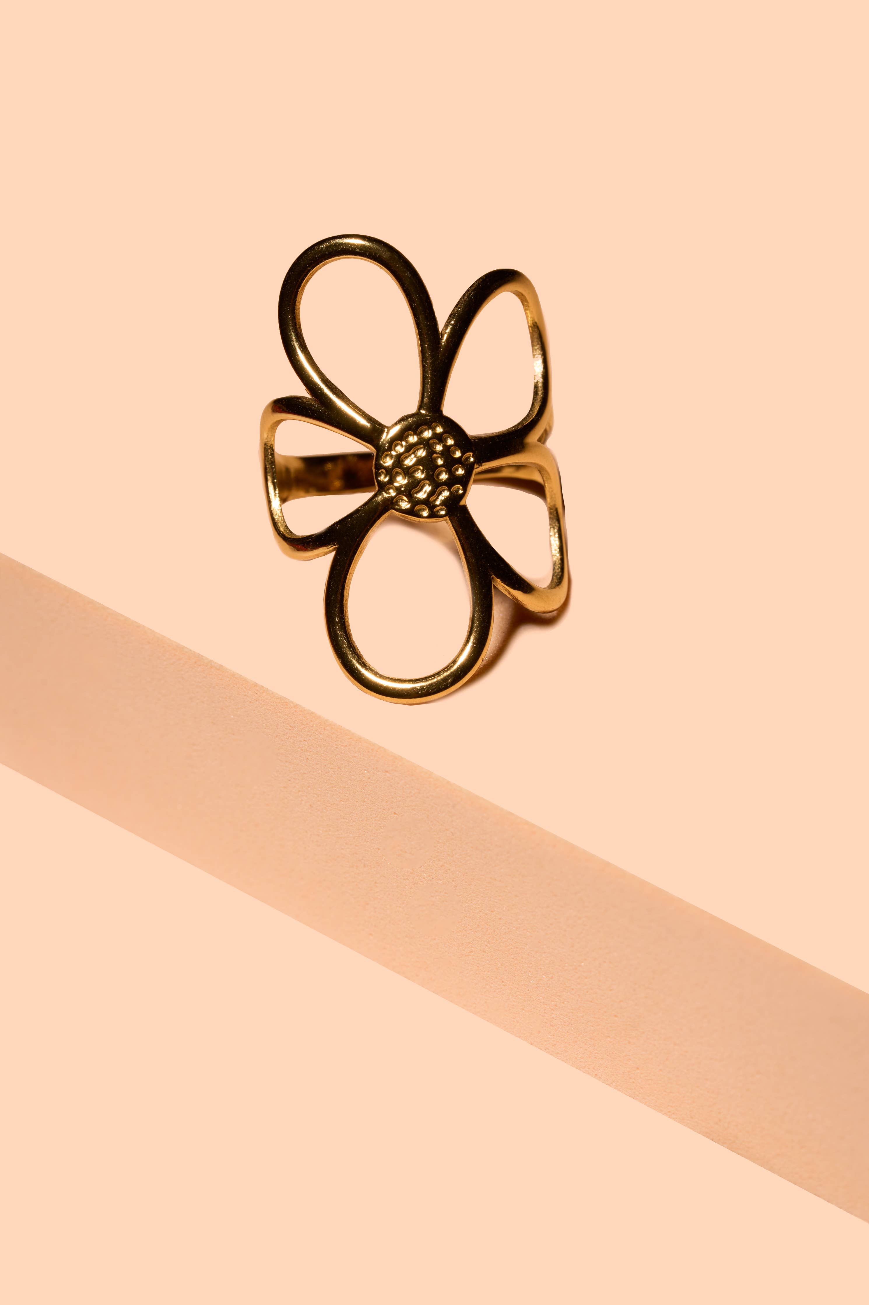 Buttercup Ring - 18K Gold Plated by Peter & June