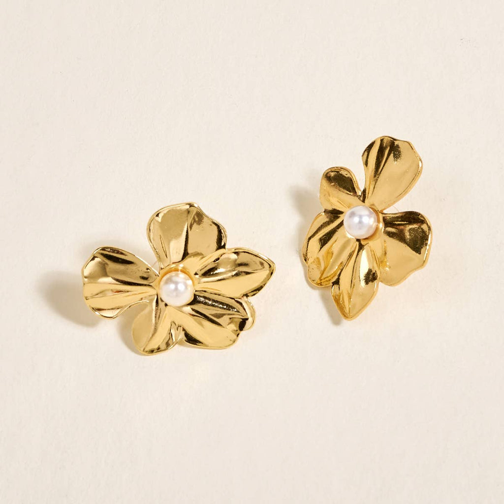 Golden Bloom Earrings