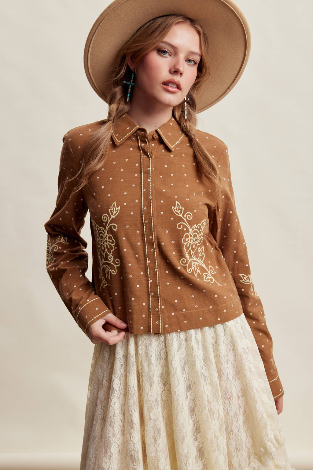 Embroidered Western Cotton