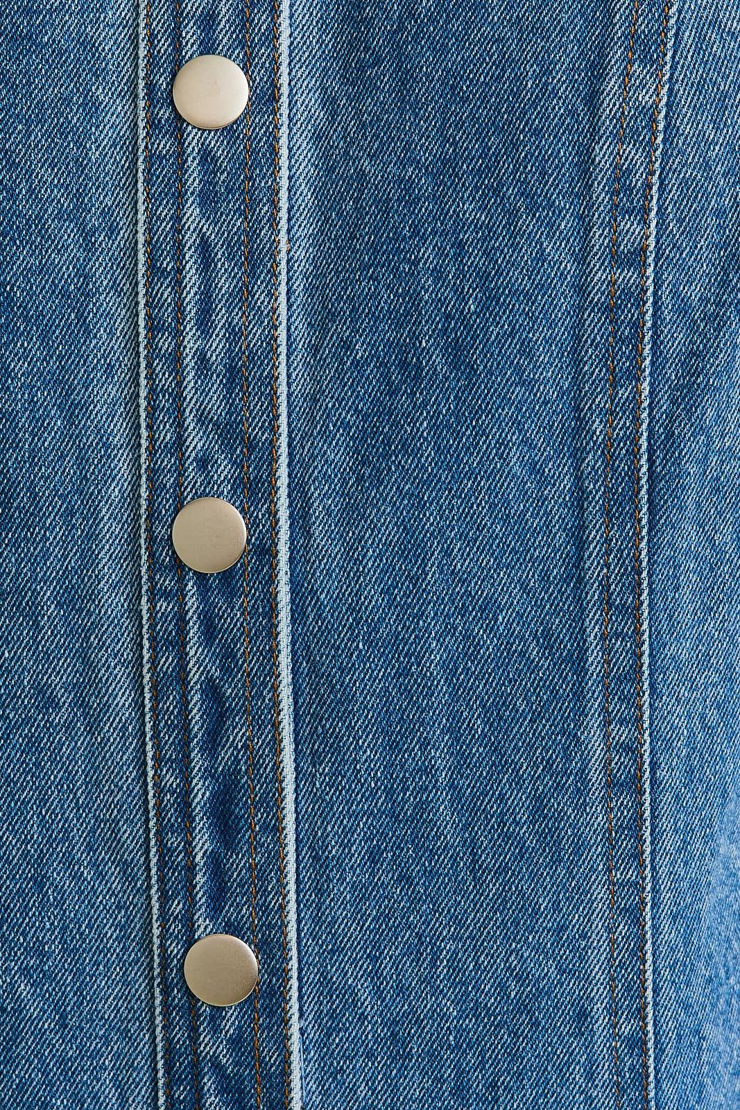 SLEEVELESS BUTTON DOWN DRESS