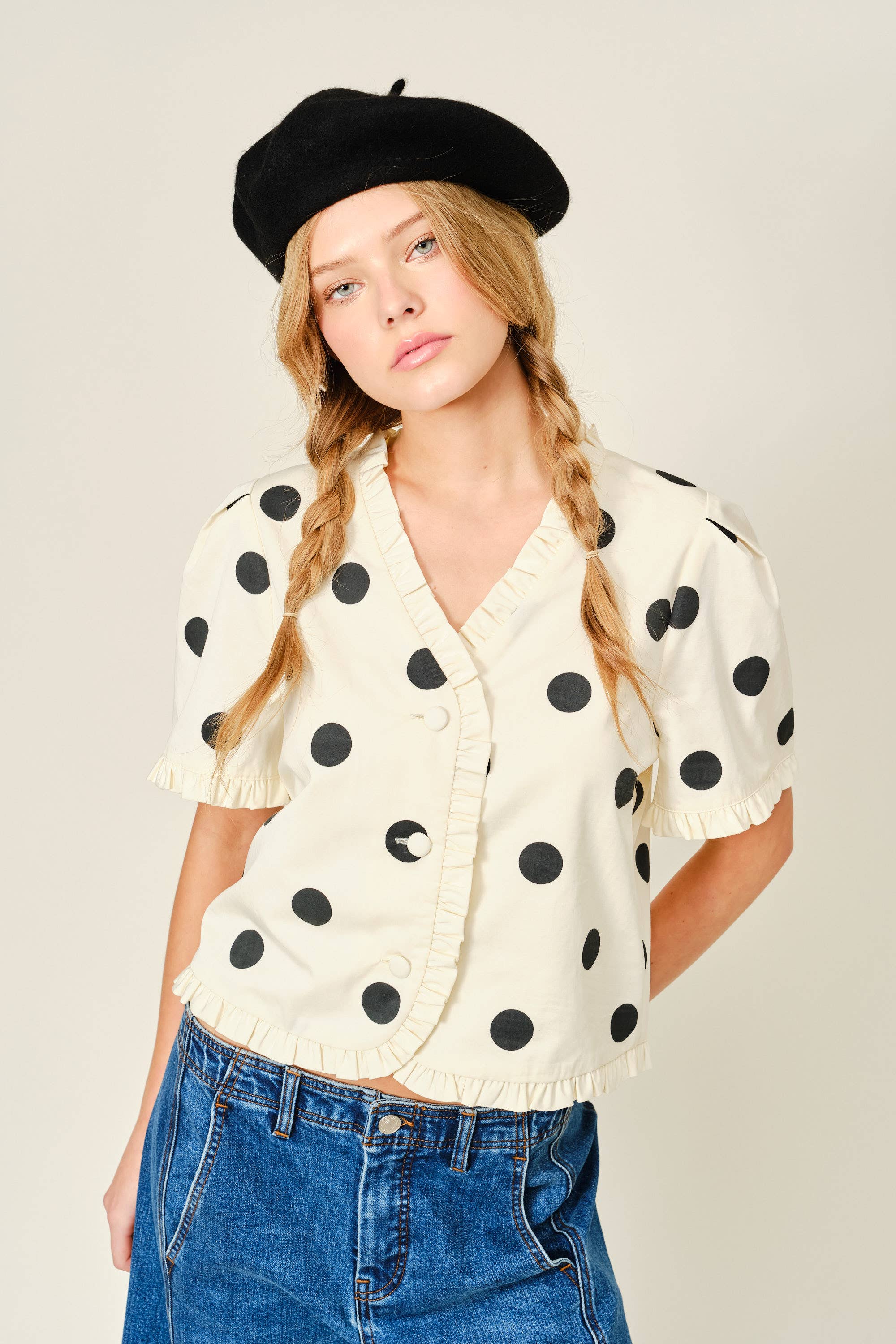 RUFFLE EDGE DOT