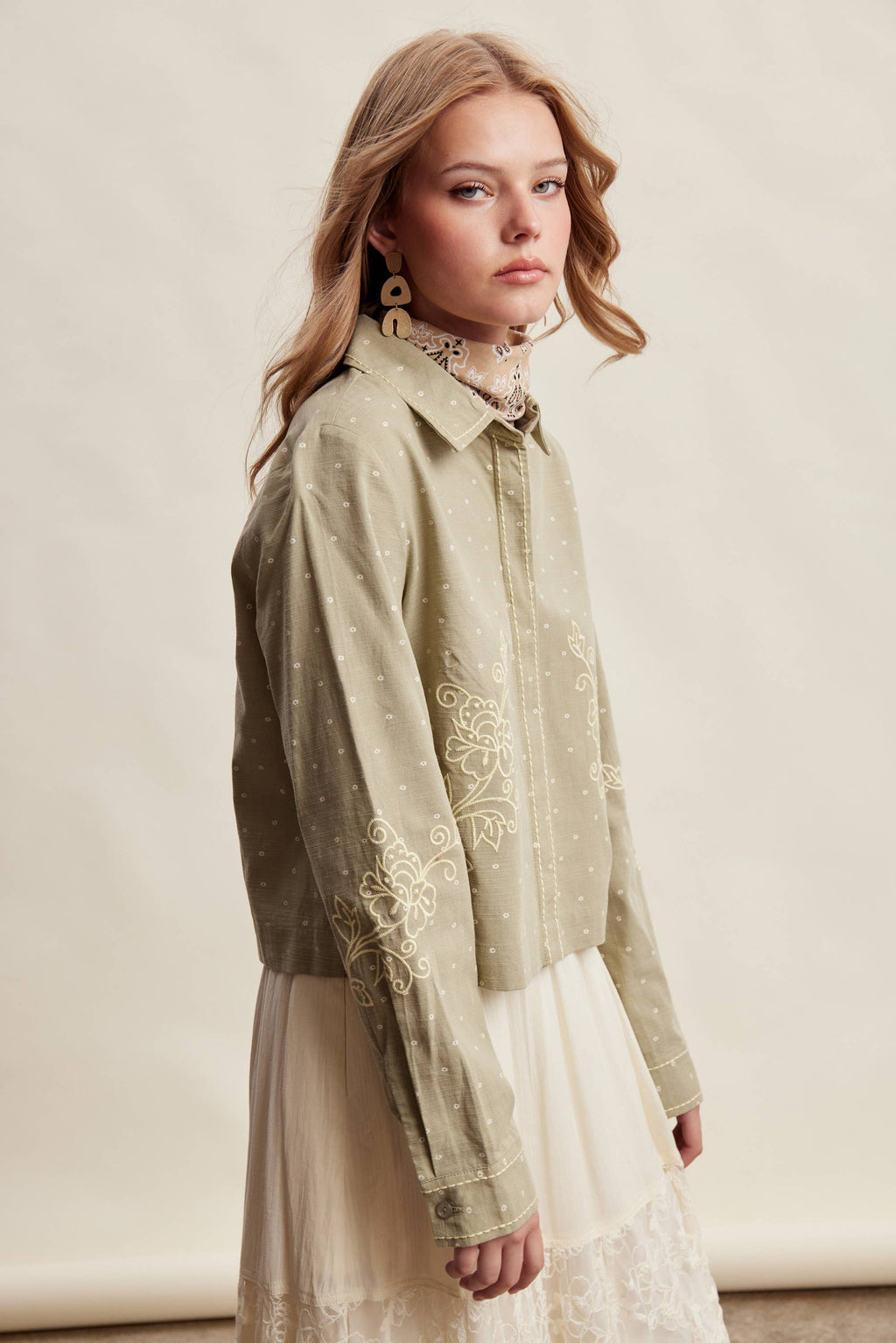 Embroidered Western Cotton