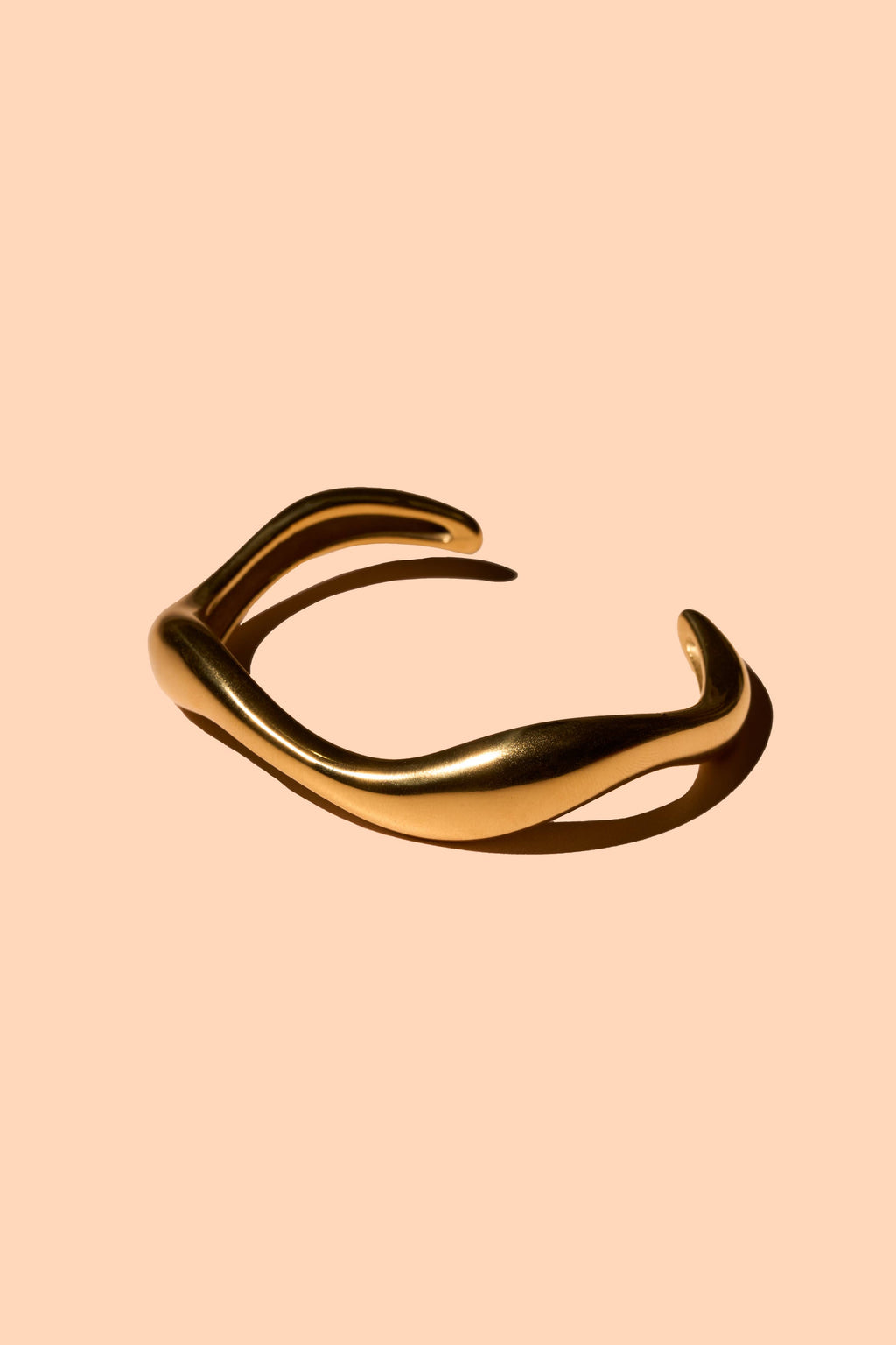 Tides Cuff - 18K Gold Plated by Peter & June