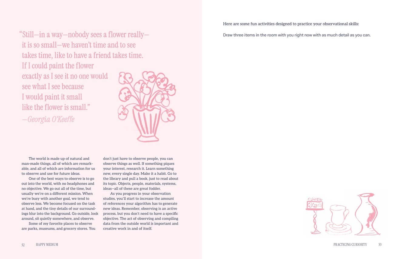 Happy Medium: A Guided Creativity Journal