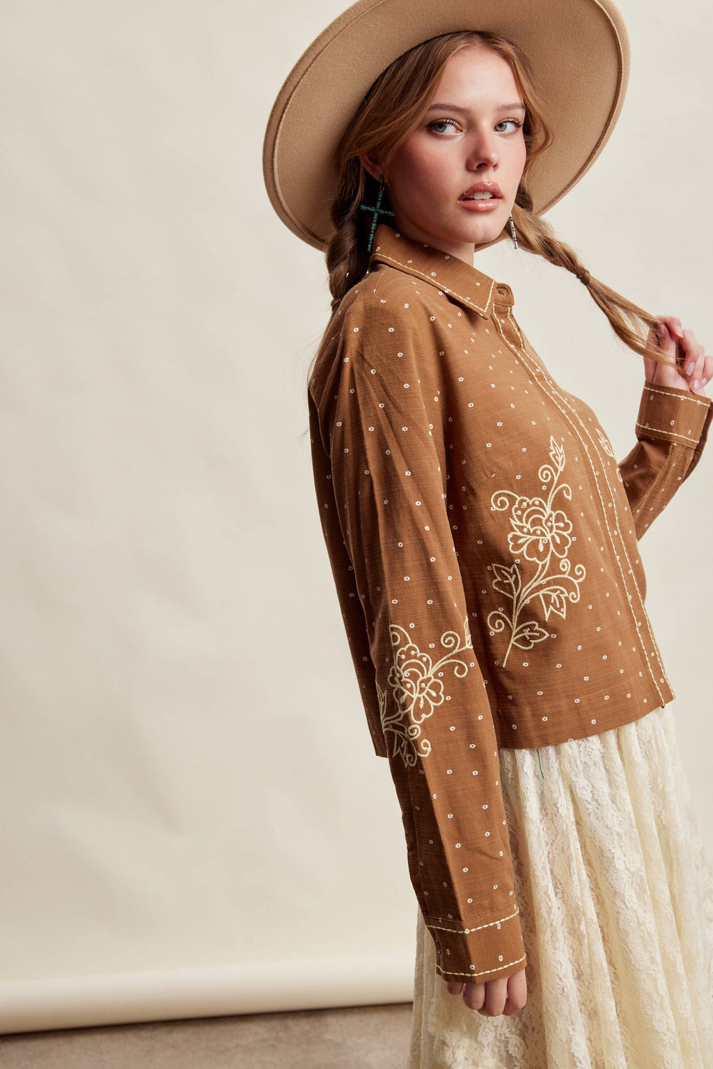 Embroidered Western Cotton