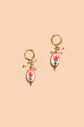 Sweet Tulip Hoop - 18K Gold Plated by Peter & June