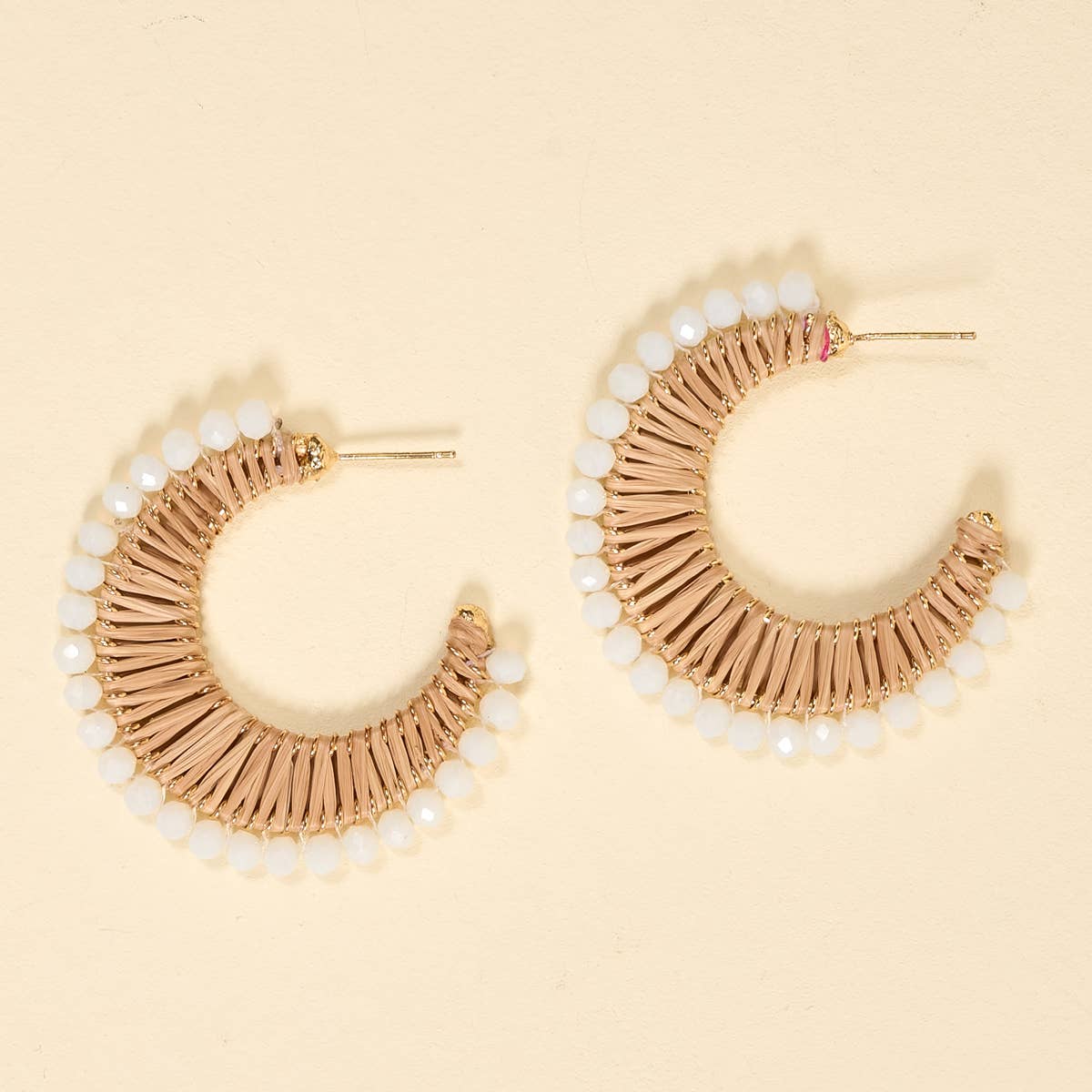 Golden Sand It-Girl Earrings by The Darling Effect