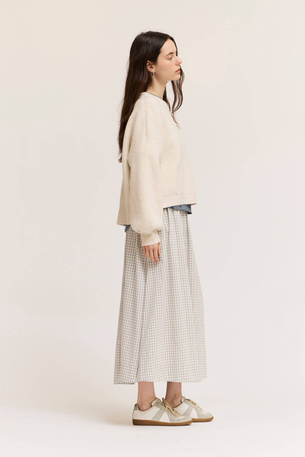 OVERSIZE RIB KNIT PULLOVER