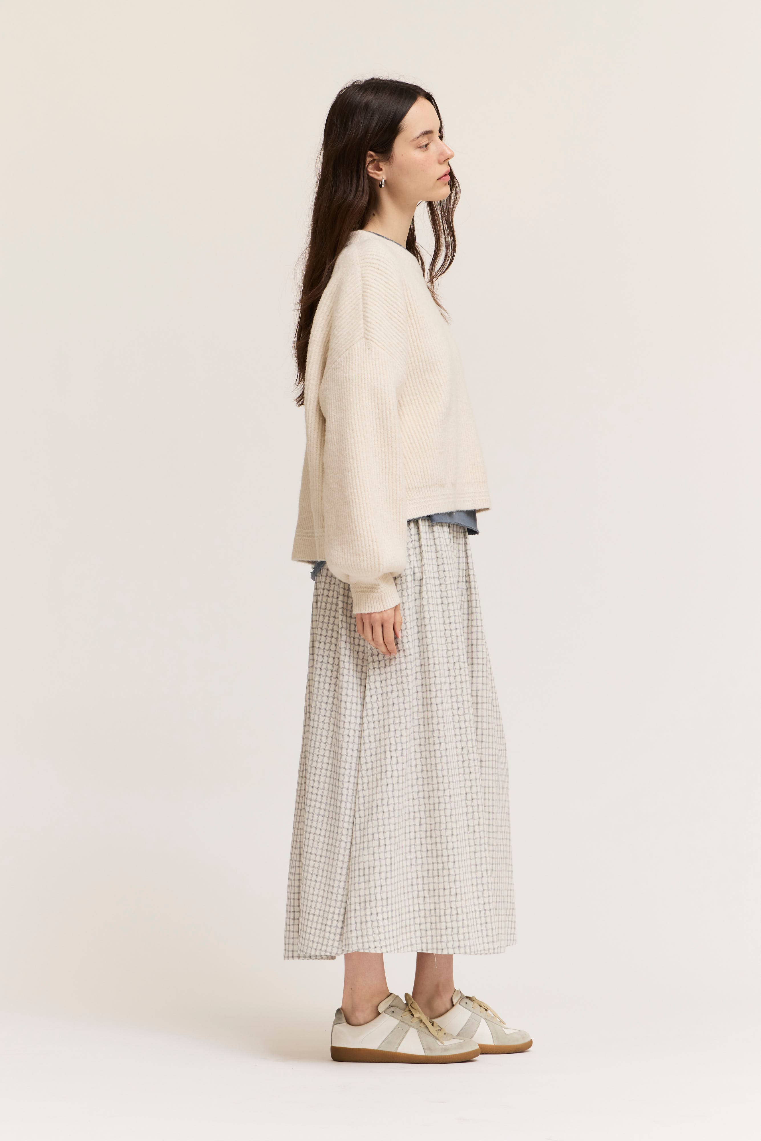 OVERSIZE RIB KNIT PULLOVER