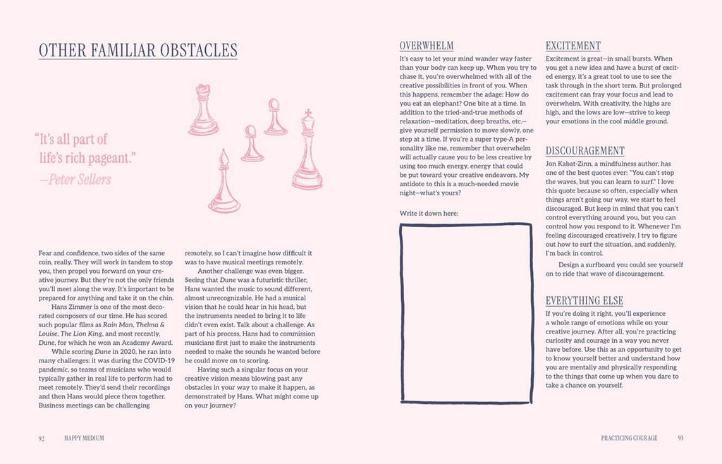 Happy Medium: A Guided Creativity Journal