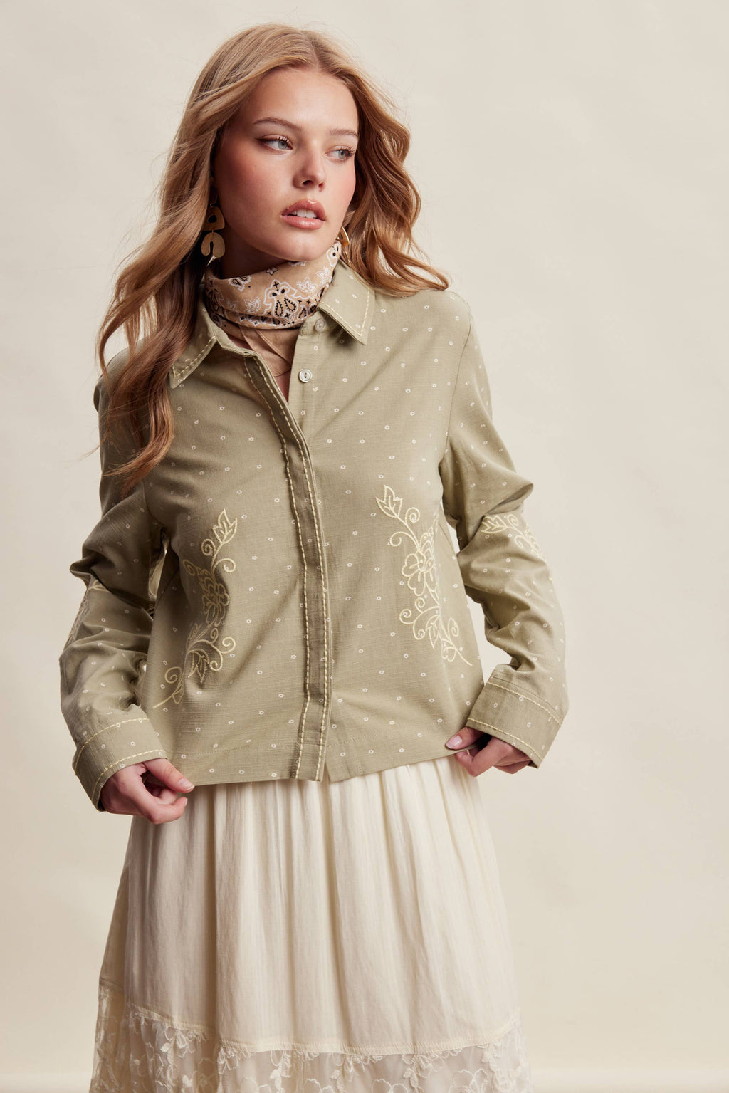 Embroidered Western Cotton