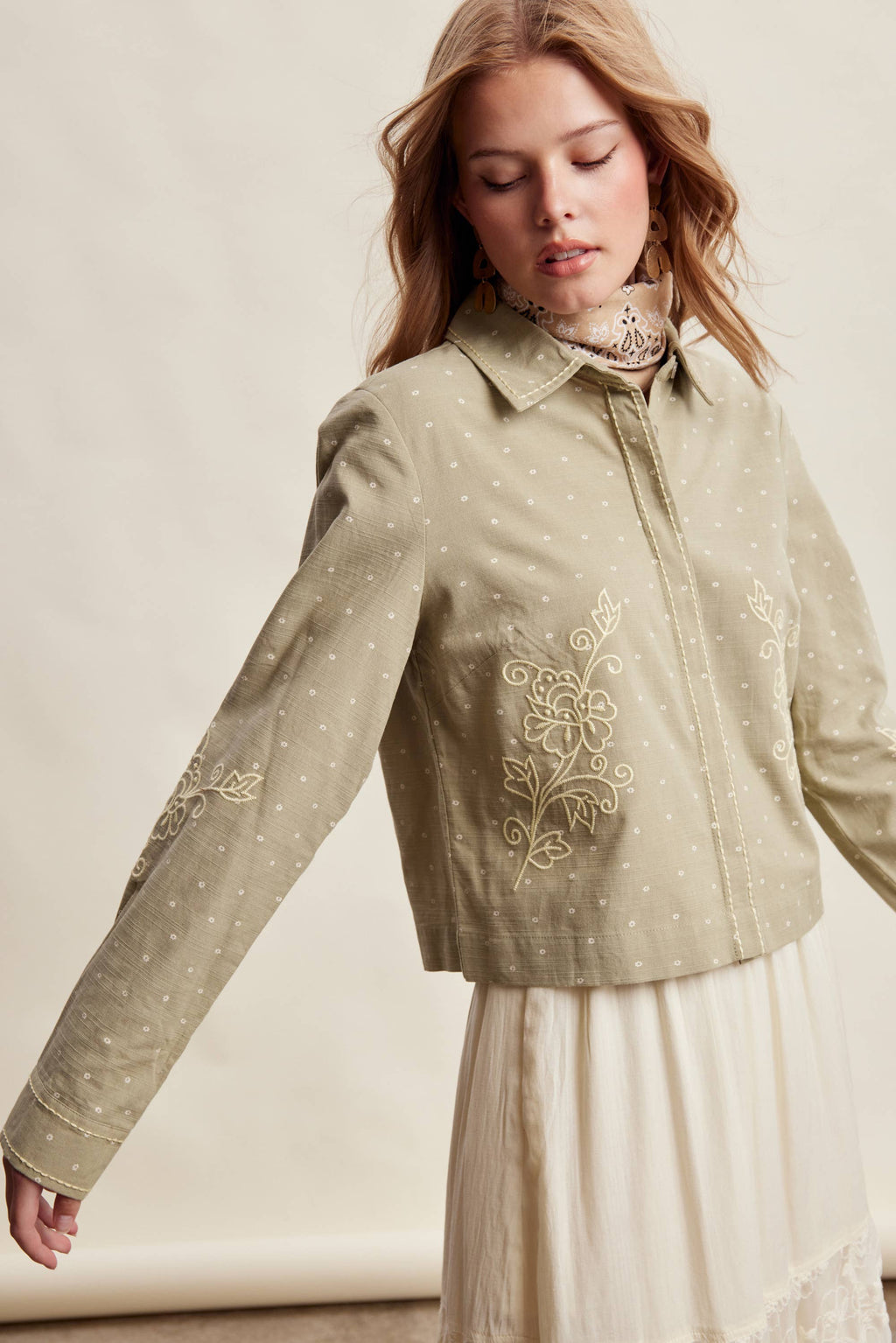 Embroidered Western Cotton
