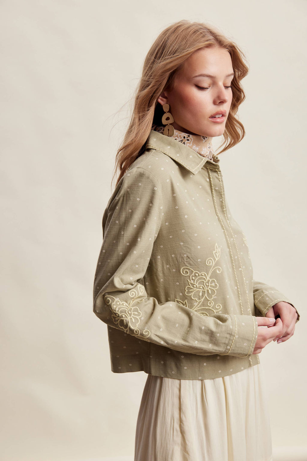 Embroidered Western Cotton