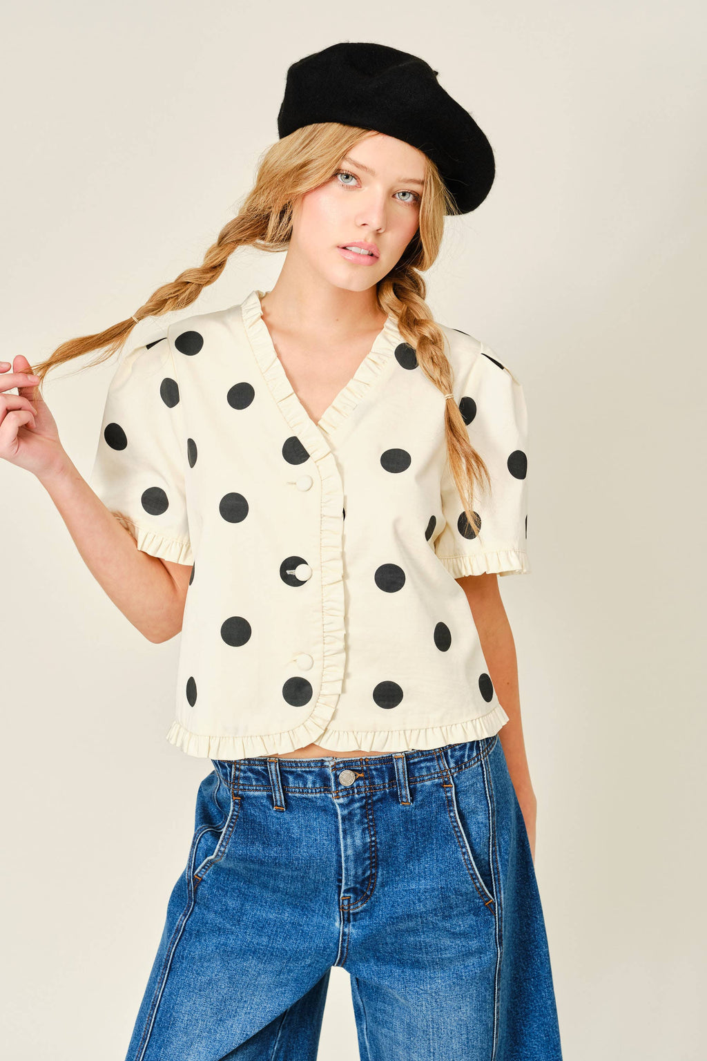 RUFFLE EDGE DOT