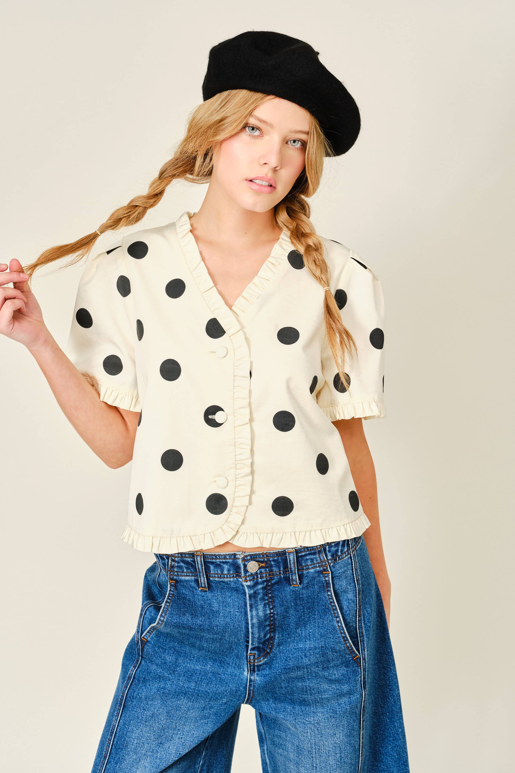 RUFFLE EDGE DOT