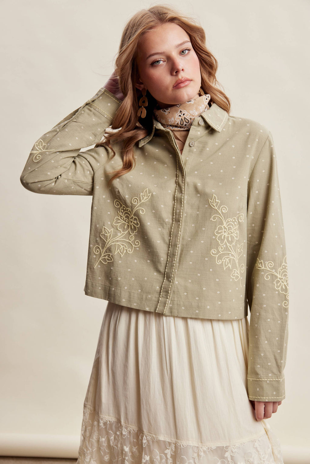 Embroidered Western Cotton