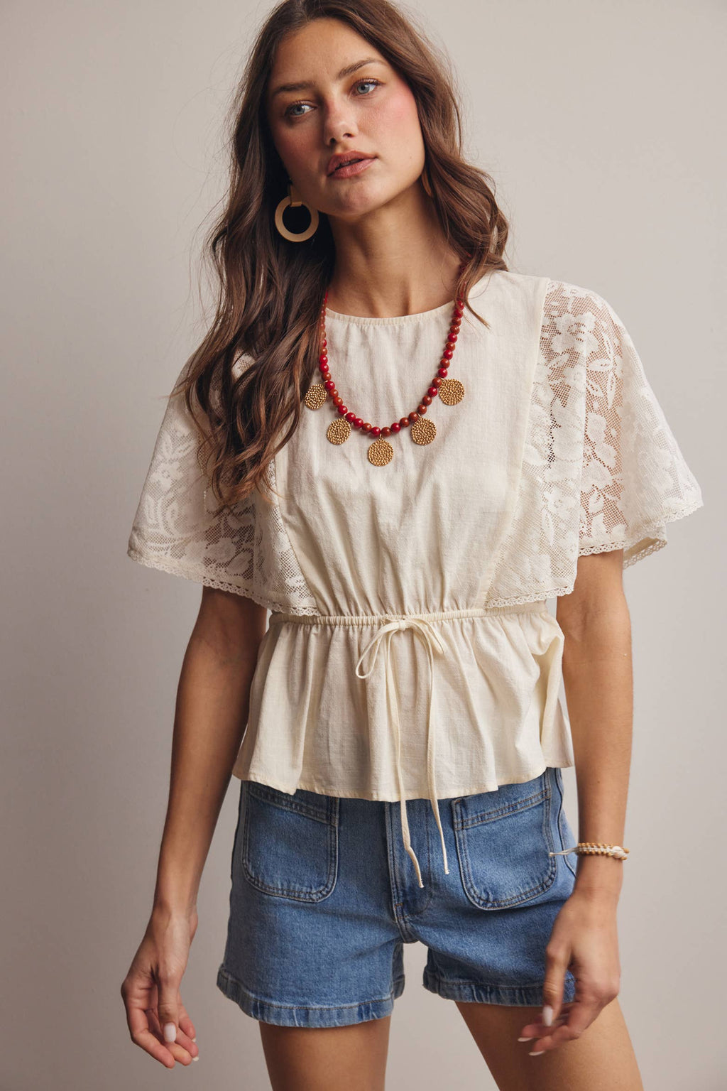 Lace Cape Sleeve