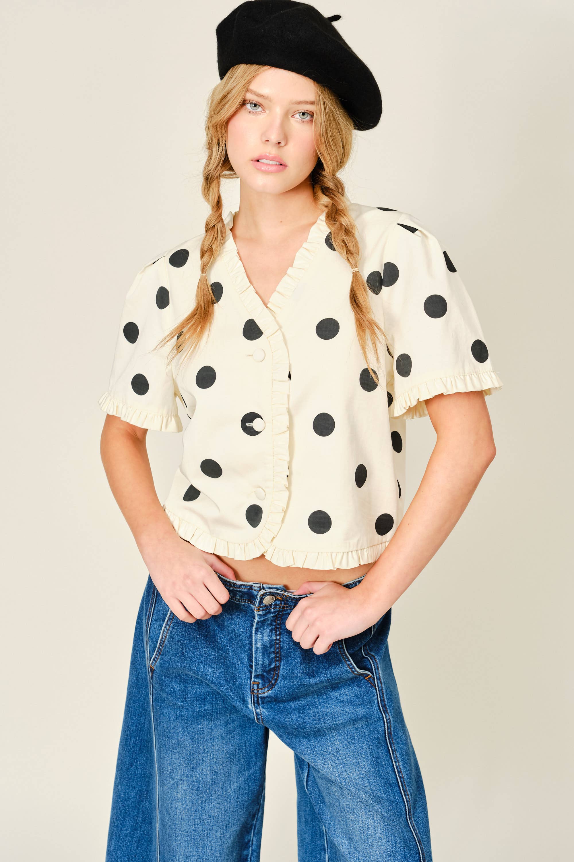 RUFFLE EDGE DOT