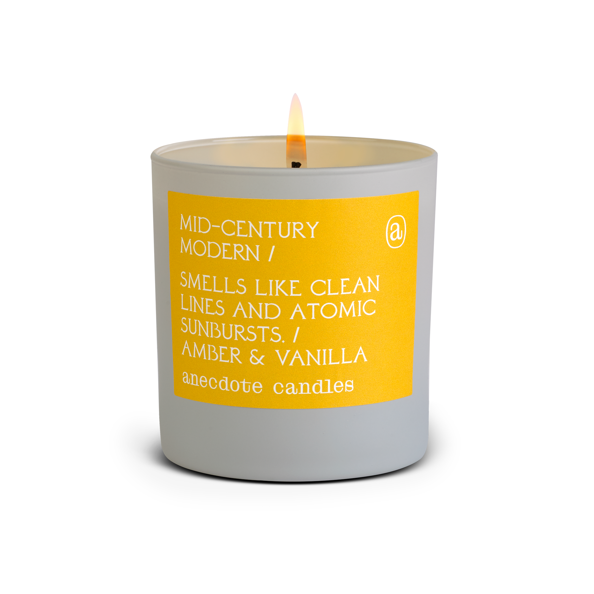 Mid-century Modern (Amber & Vanilla) Candle