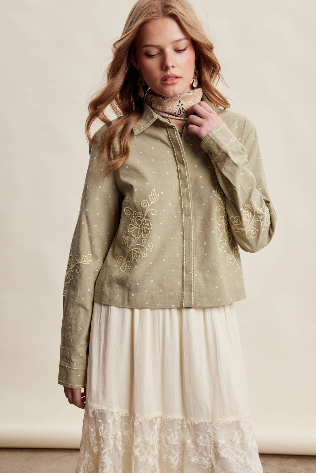 Embroidered Western Cotton