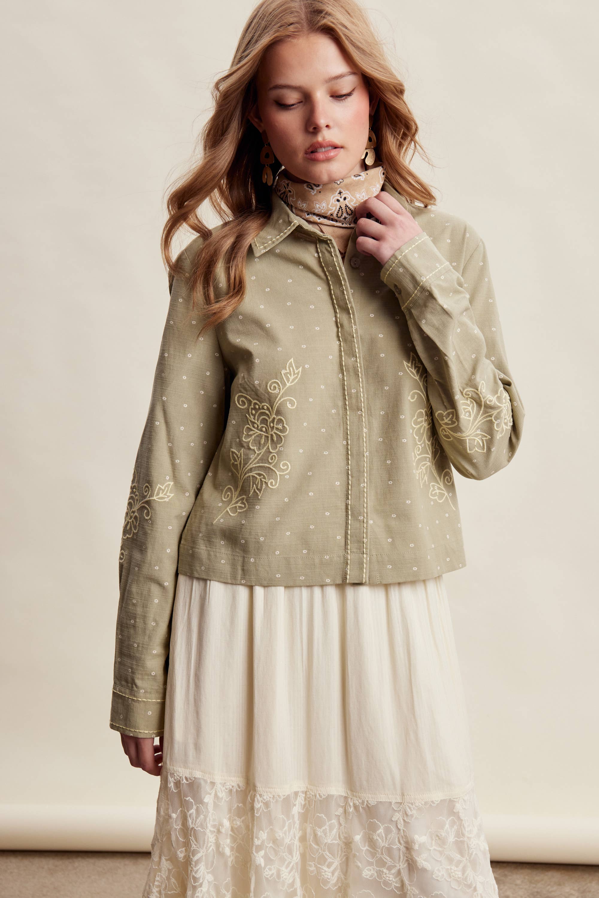 Embroidered Western Cotton