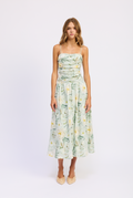 En Saison Drop Waist Midi Dress