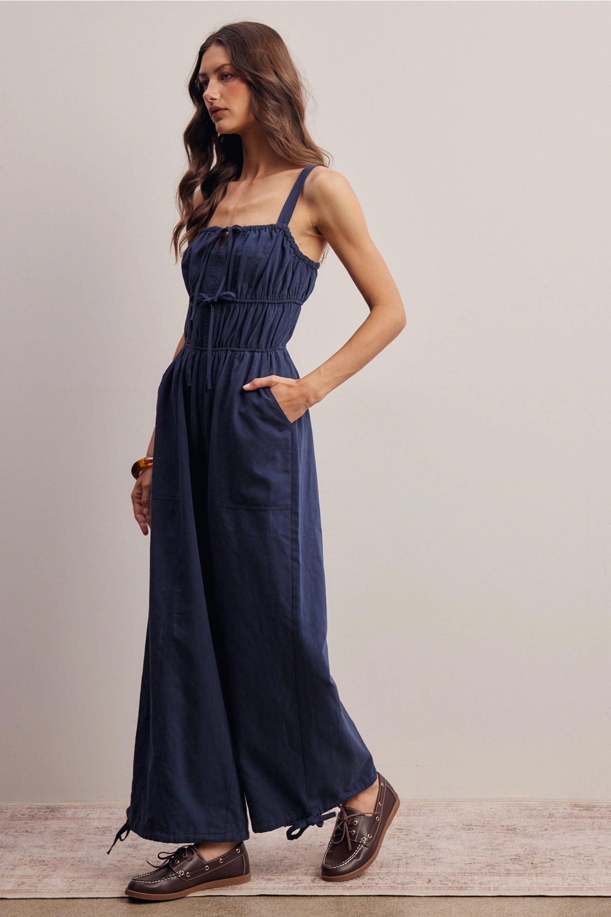 Navy Jumpsuit