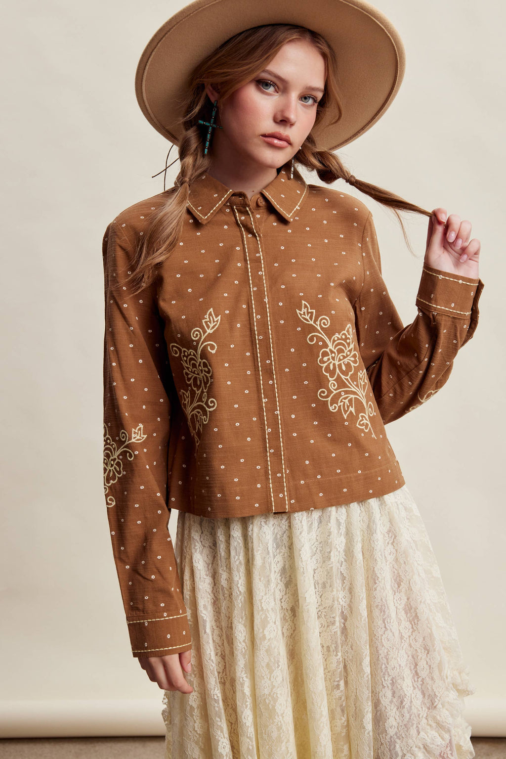 Embroidered Western Cotton