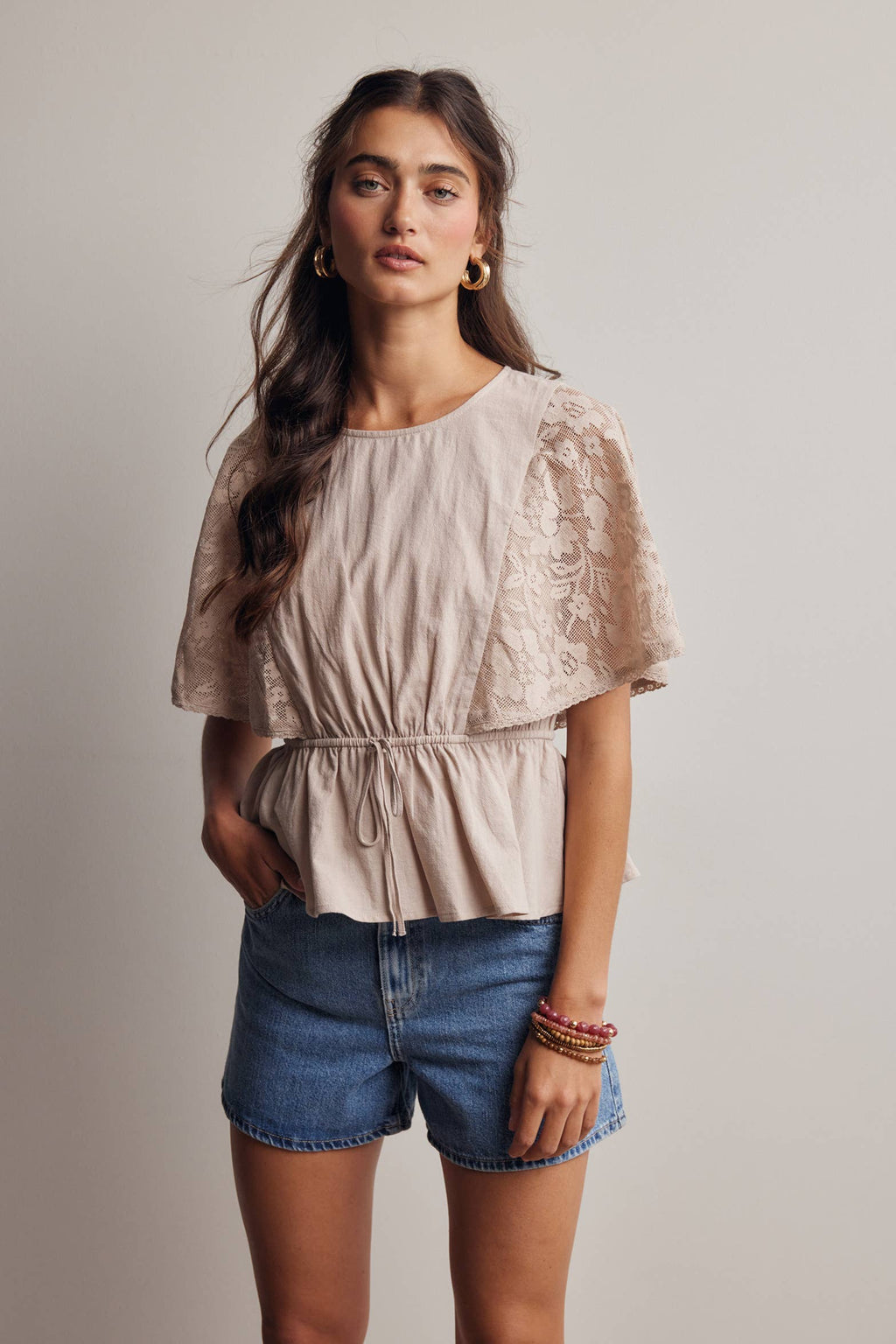 Lace Cape Sleeve