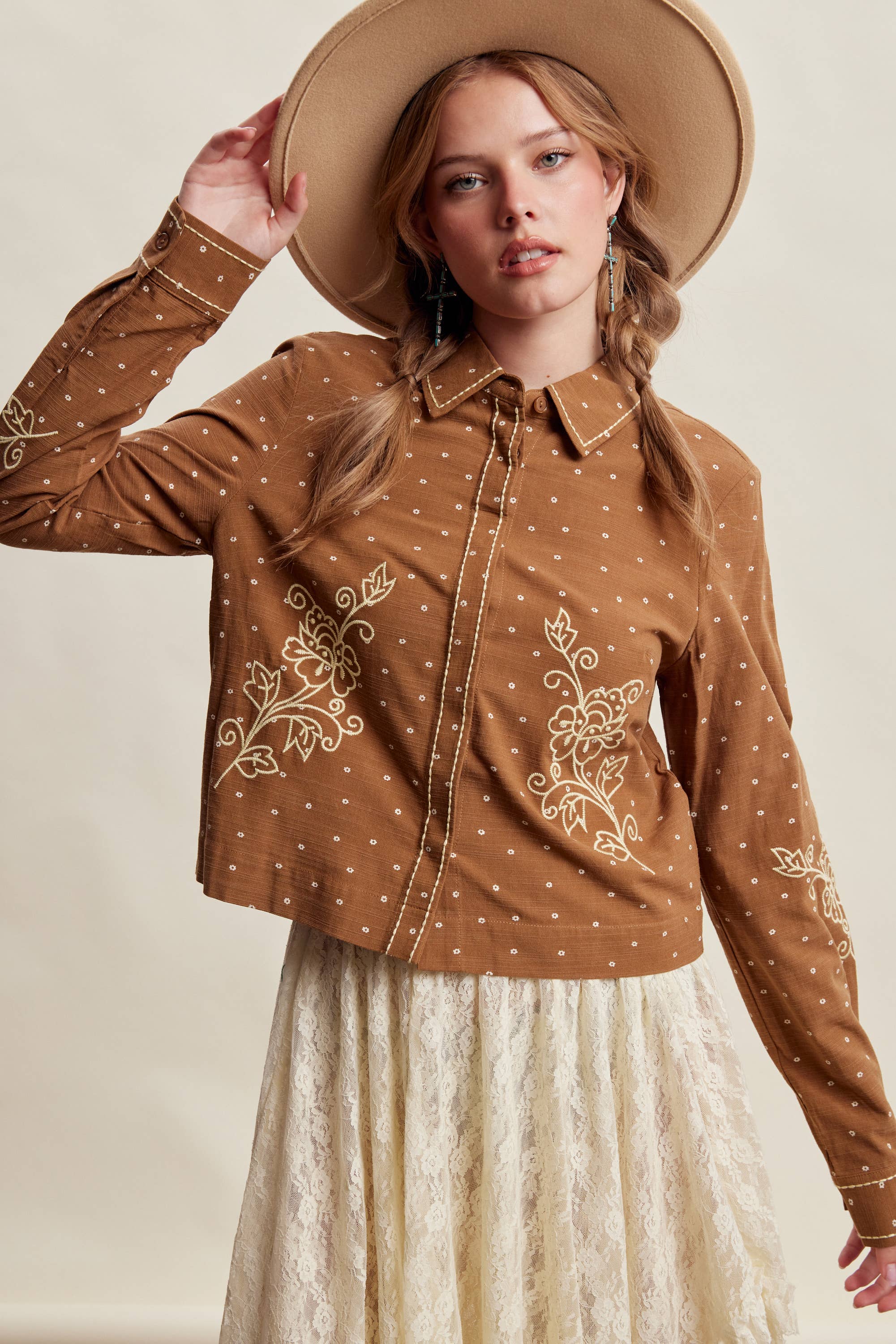 Embroidered Western Cotton