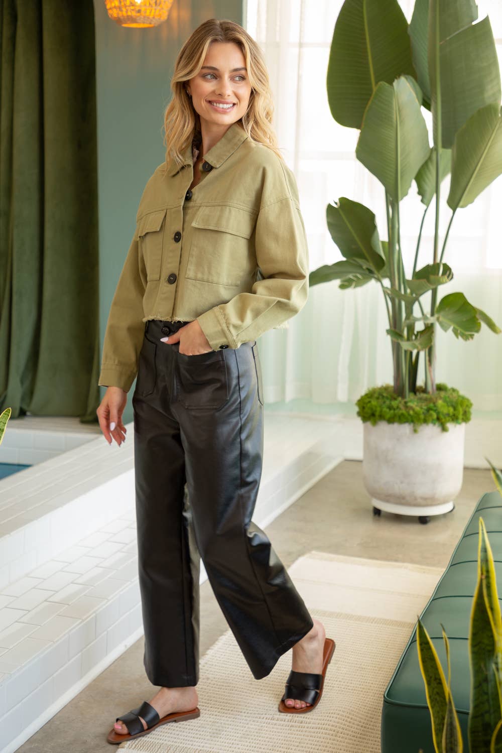 Journey Cargo Cropped Jacket