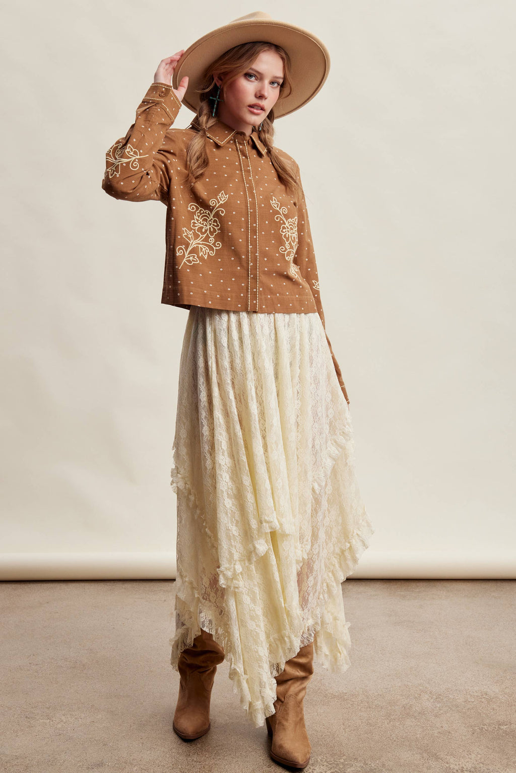 Embroidered Western Cotton