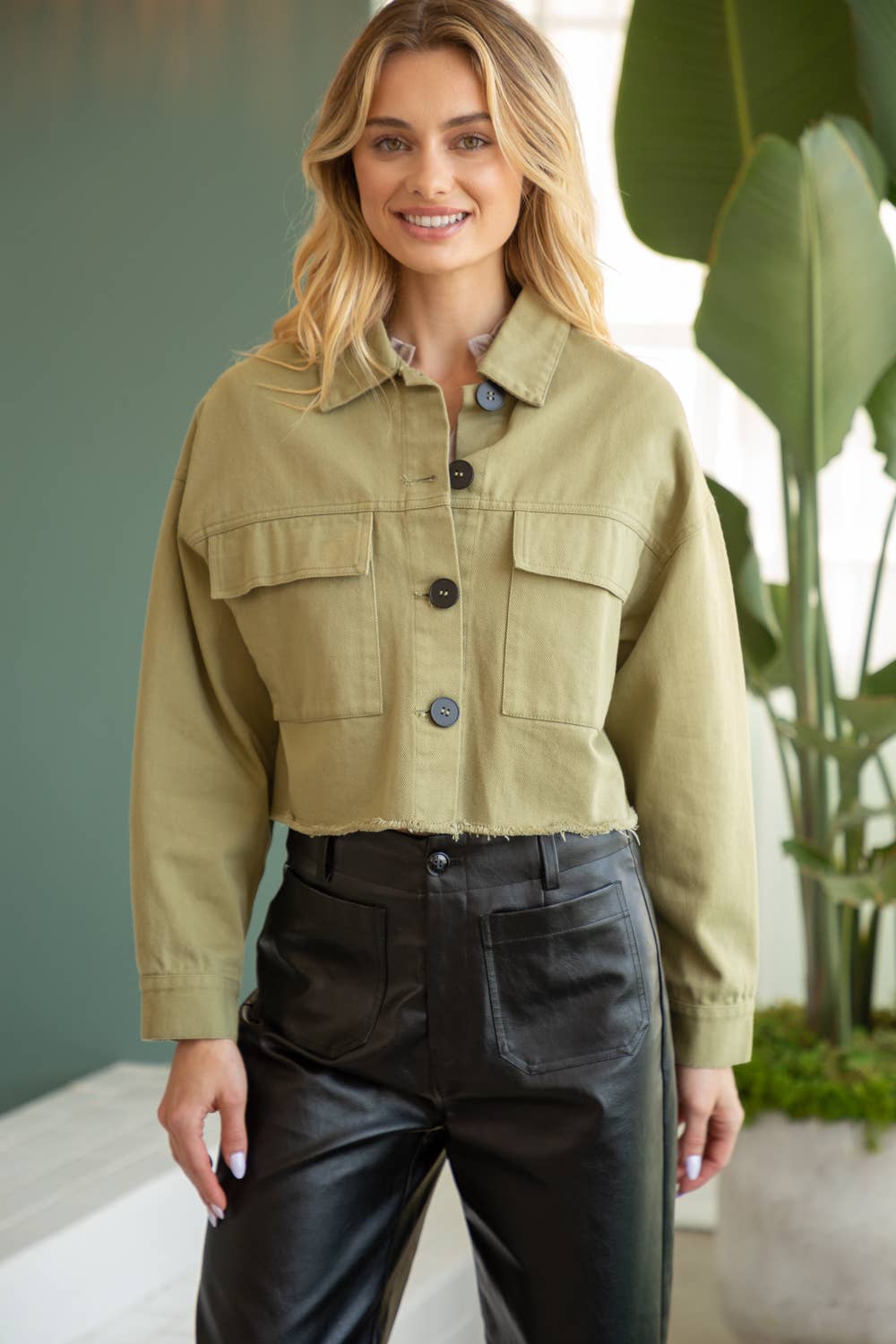 Journey Cargo Cropped Jacket