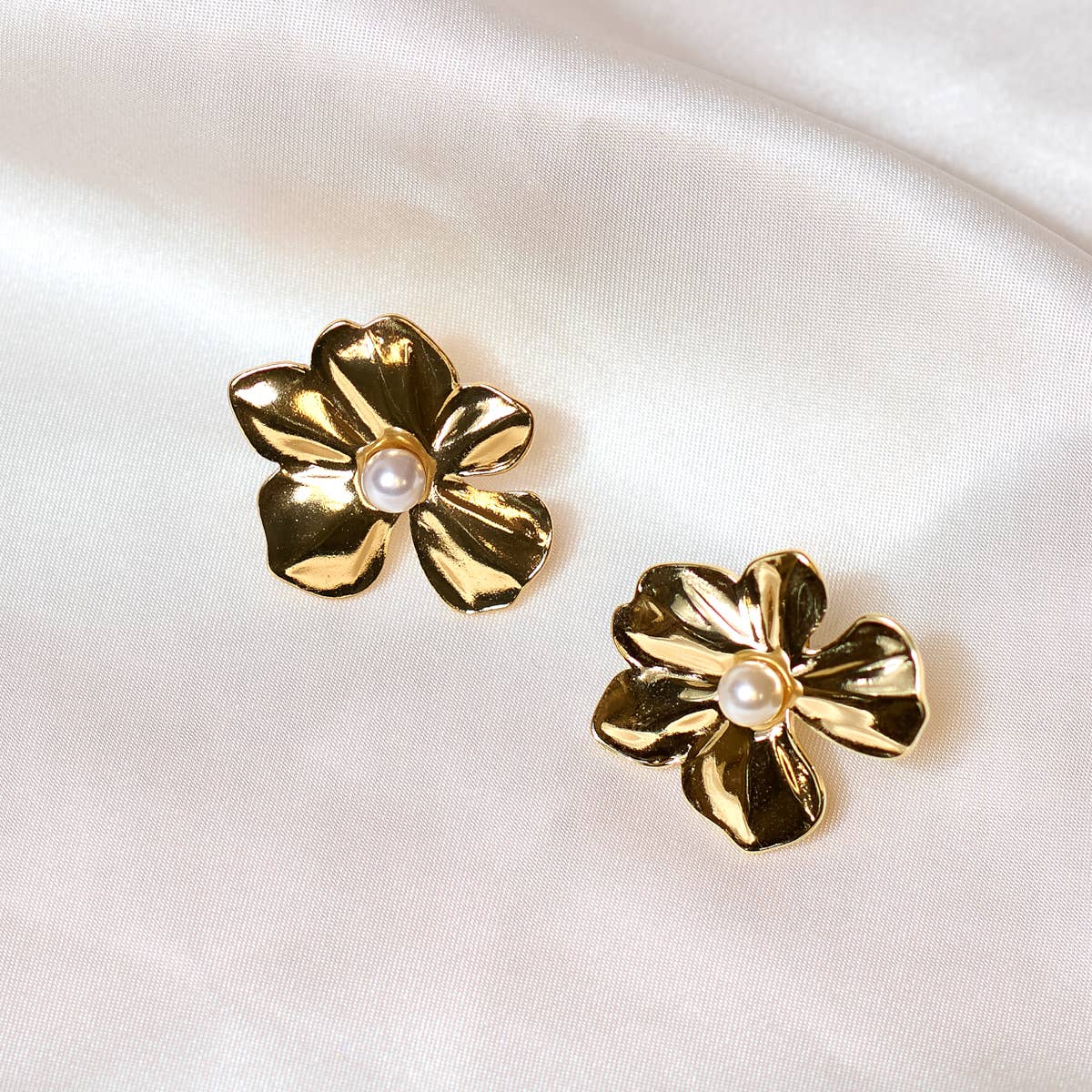 Golden Bloom Earrings