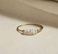 Dainty Pearl Ring by Boem