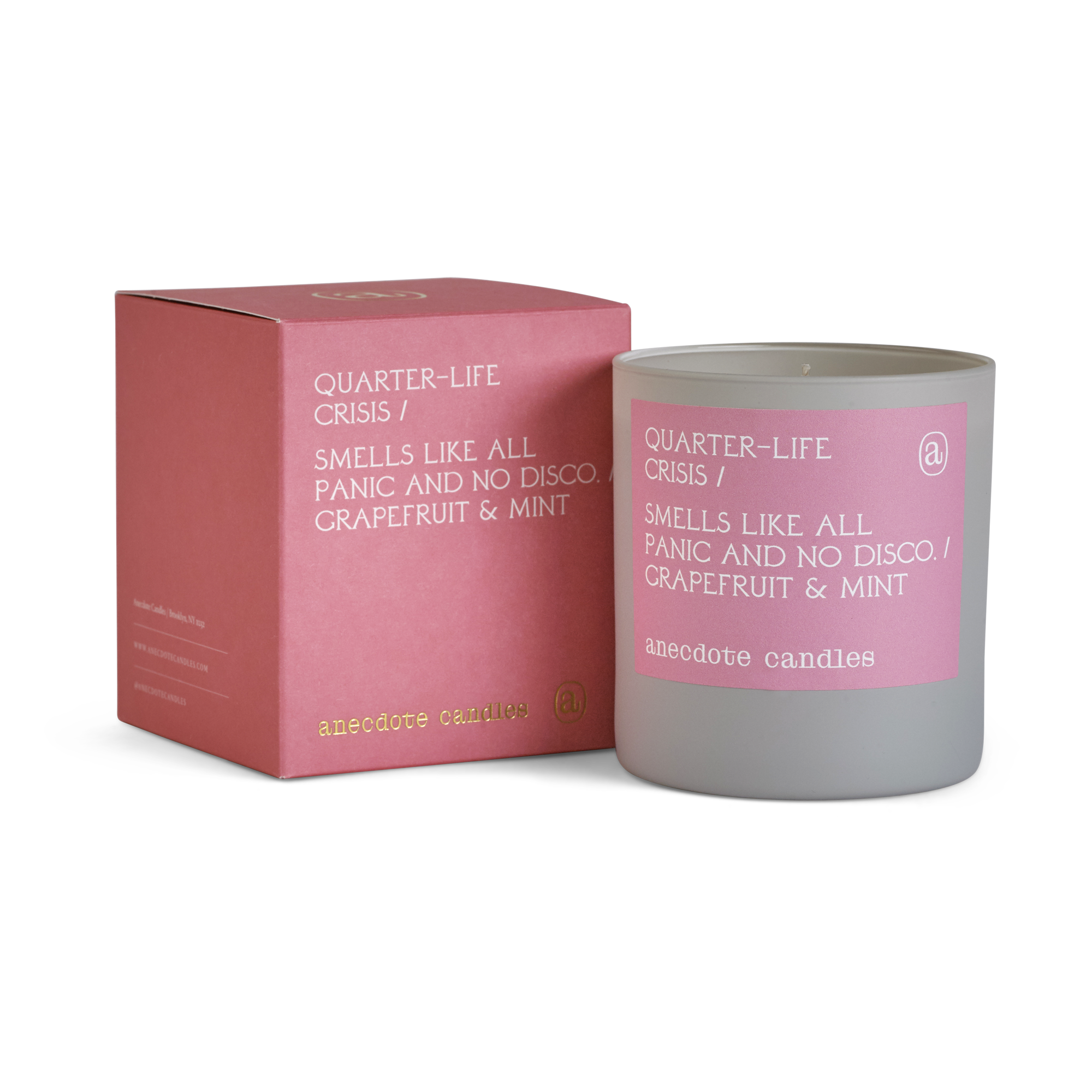 Quarter-life Crisis (Grapefruit & Mint) Candle