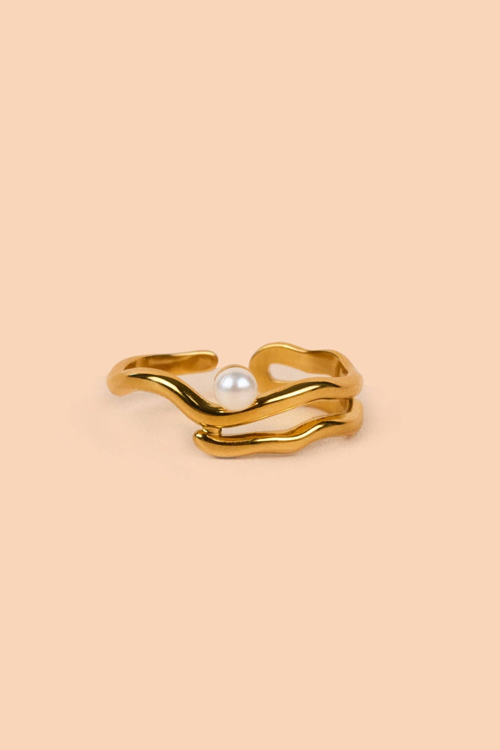 Cove Ring - 18K Gold Plated by Peter & June